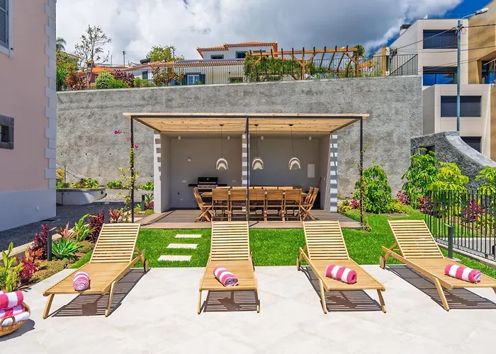 别墅 Luxury Quinta Rosa By Madeira *